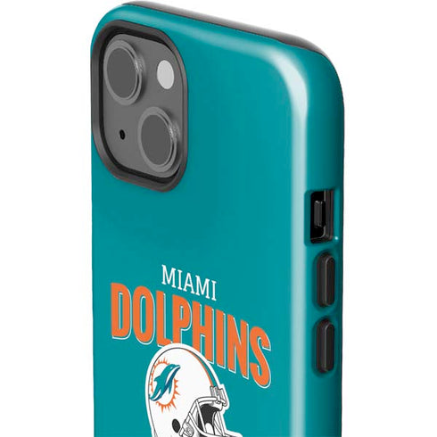 NFL Miami Dolphins Helmet iPhone 15 Impact Case